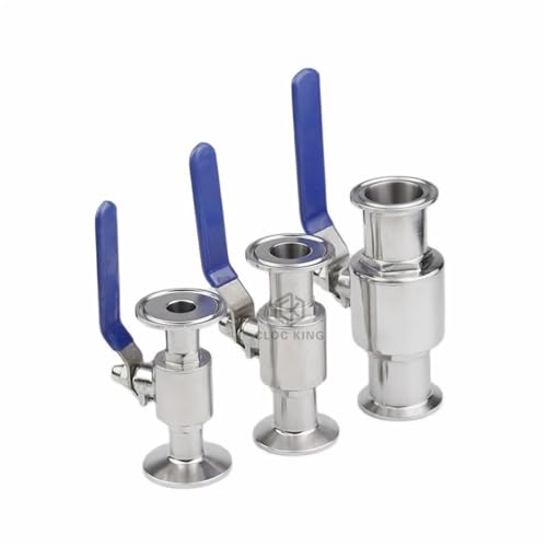 Válvula de bola sanitaria de acero inoxidable: evite fugas en conexiones de 25mm 3
