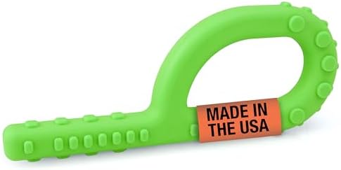ARK Textured Grabber Sensory Chew, XT, Firm, Lime Green