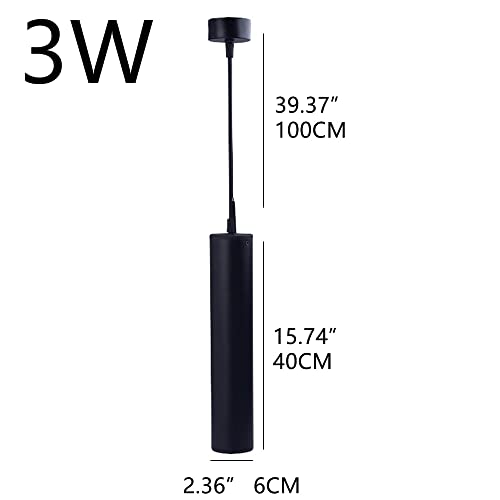 Candelier led moderno de aluminio minimalista para comedor y barra 3