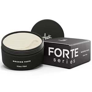Molding Paste by Forte Series Low Shine Hair Paste for Men Lightweight Hair Texturizer Adds Volume and Definition Medium Flexible (75 ml)