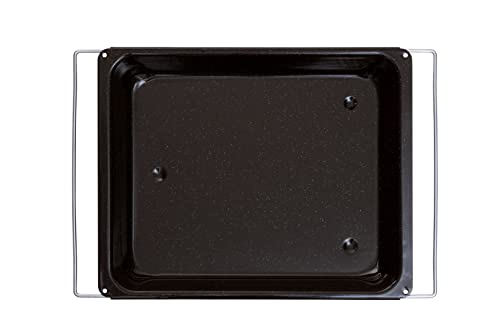 Riess, 0408-022 Multiflex High Baking Tray, Classic Baking Moulds, Dimensions 41-5 x 33 cm, Height 7.0 cm, Enamel, Black - Image 4