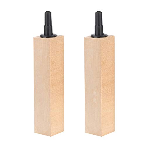 Wooden Air Bubble Stone Diffuser 2Pcs/Set Natural Aquarium Air Diffuser Air Stone Diffuser Wooden Air Diffuser Smooth Texture Design for Create Very fine(L)