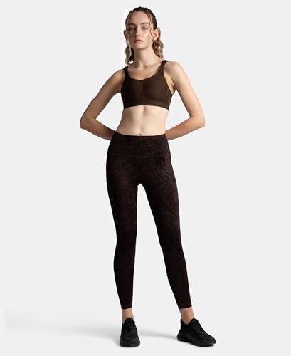 Image of Jockey MI11 Women Wirefree Non Padded Microfiber Elastane Stretch Full Coverage Active Sports Bra with StayDry Treatment