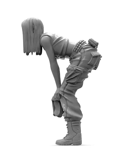 Figura de resina TRUEGRIS 1:6 sin pintar y sin armar miniatura 4