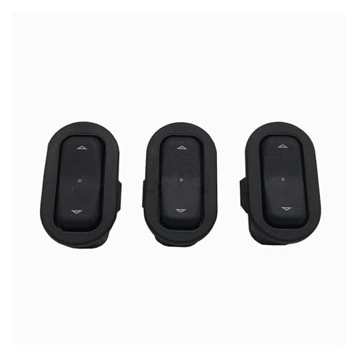 Vitre électrique en panne ? Installez le bouton lève-vitre 90561086 pour Vauxhall Astra (3PCS)