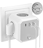 cube ltd pro 29 2015 【Multifunktionssteckdose】Dieser Steckdosenadapter verfügt über 4 Wechselstromsteckdosen, 2 USB-Anschlüsse und 1 Typ-C-Anschluss. Sie können bis zu 7 Geräte gleichzeitig aus allen Richtungen aufladen. Es kann die Anforderungen der meisten Schreibtische oder Haushaltsgeräte erfüllen.