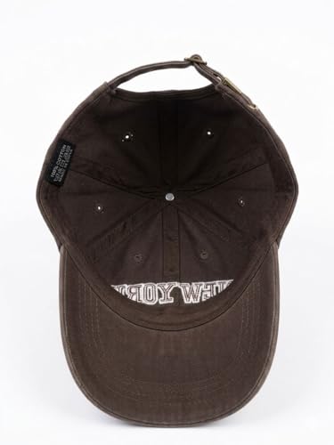 Image of Men's Cotton Baseball Cap, Adjustable Back Closure, Unisex, Casual Style, for Outdoor Lifestyle