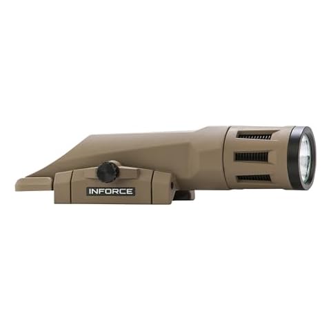 Inforce WMLX 700 Lumens Gen 2 Weaponlight White Light with IR, (Flat Dark Earth) Cover