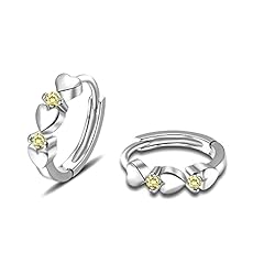 White Gold-Light Yellow CZ