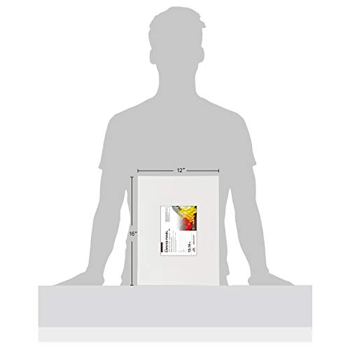 Phoenix Painting Canvas Panels 12X16 Inch, 12 Value Pack - 8 Oz Triple Primed 100% Cotton Acid Free Canvases For Painting, White Blank Flat Canvas Boards For Acrylic, Oil, Watercolor & Tempera Paints #TOP3