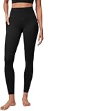 IUGA Women's Workout Jacket & Tummy Control Leggings Set – BBL Fit, All-Day Comfort (Black, L)