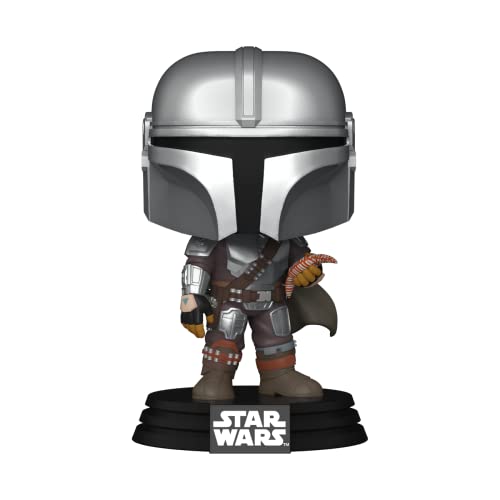Funko Pop! Star Wars: The Book of Boba Fett - The Mandalorian with Pouch