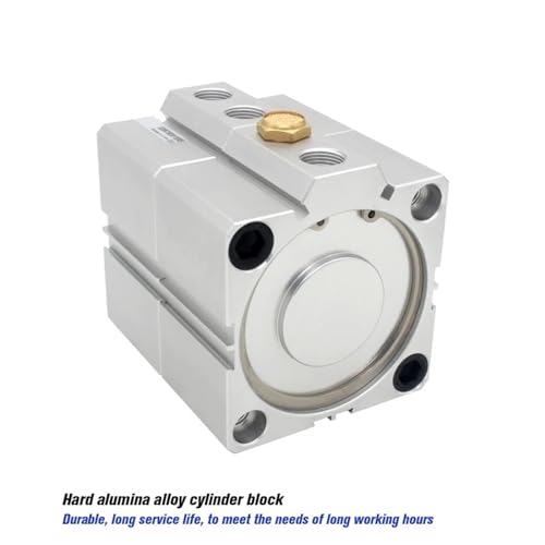 Vérin pneumatique compact double effet duplex SDAT16 alésage 16mm course variable - 5