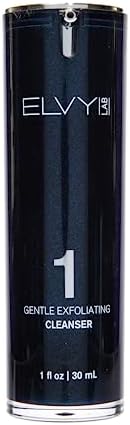 Elvy Lab’s Exfoliating Face Wash for Men - AHA/BHA & Glycolic Acid Face Wash for Men – Men’s Acne Face Wash - Highly Effective on Breakouts & Razor Bumps - 1 fl oz | 30 mL