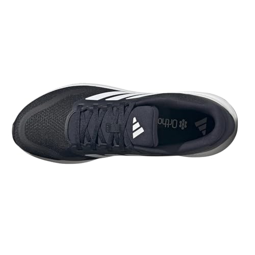 Image of adidas Mens Runfalcon 5 Wide Running Sneakers Shoes - Black