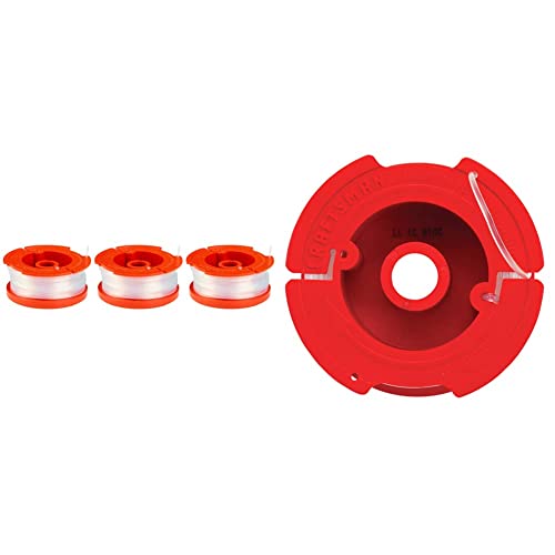 Image of Craftsman String Trimmer Line, 0.065- Inch, 3-Pack Spools, 30 Foot (CMZST0653) String Trimmer Line, 0.065-Inch Spool, 30 Foot (CMZST065)