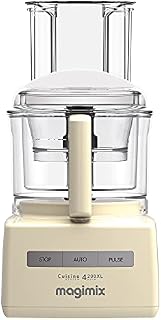 Magimix 4200XL Compact Food Processor & Blender | 3 ABS & BPA-Free Bowls | 3L Capacity | Quiet & Powerful Motor | Multifunctional 6 in 1 Solution | Cream, 18475