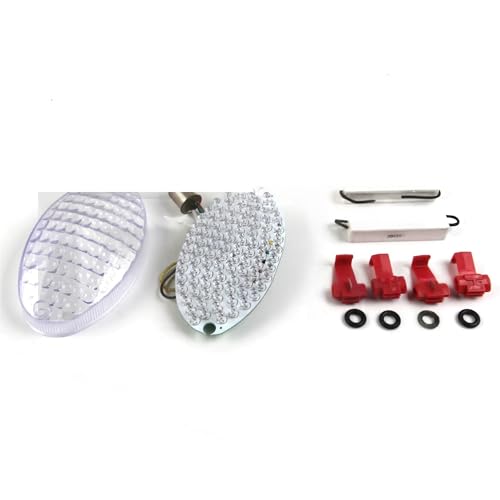 Clignotants LED moto avec feu de freinage étanche pour Firebolt 02-03