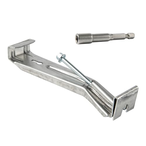 5 in. (12.7 cm) Gutter Hooks (Set of 15), Gutter Light Hooks, Heavy Duty Gutter Fasteners, Aluminium Gutters Type K