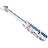 Cabilock 地中海の装飾 玩具 オール 貝殻 シーン ティッシュホルダービーチ長方形 home decor ﾃﾞｽｸﾄｯﾌﾟ oceans ハンギングパドル装飾 木製パドルの装飾 壁掛け装飾品