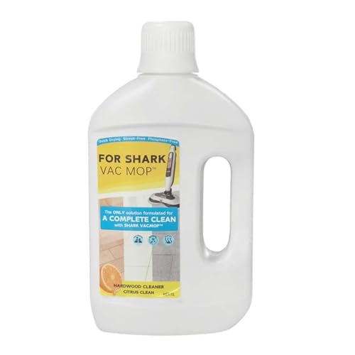 1-Liter Hardwood Floor Cleaner - Compatible With Shark VM200/VM252 2-in-1 Vacuum Mop Series | Fresh Citrus Scent(1 bottle)