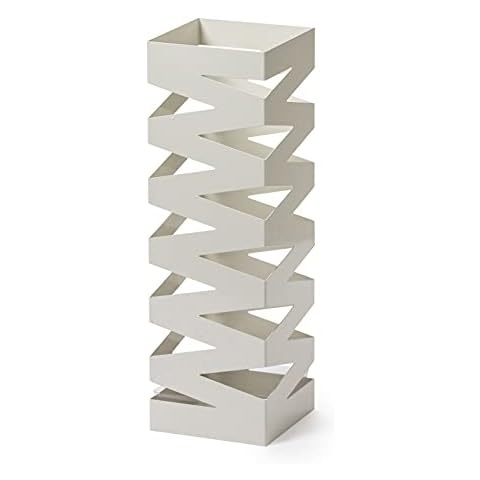 Mango Steam Square Tall 20 Inches Umbrella Holder (Zig-Zag White) Cover