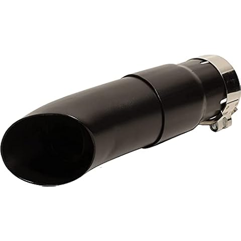 Radiant Cycles Muffler TIp Universal 41.51" Black Dual Baffle Cover