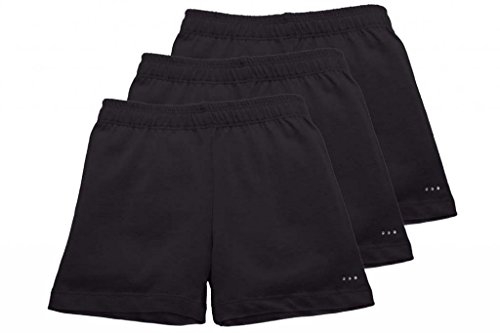 Little Girls Modesty Shorts for Dance & Play (3-Pack)