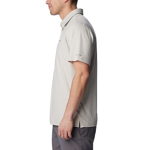 Image of Columbia Men Polyester Omni-Shade Polo Terminal Roamer Stretch Hiking & Trekking Pant