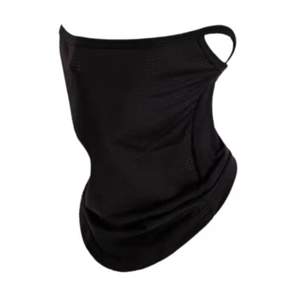 SNAPPSY 3xFace Mask Covering Earloop Neck Gaiter for Summer Cycling Outdoor Activities Black-image-14