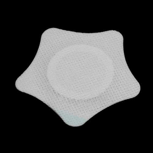 Sarini 50pcs Castor Oil Packs Castor Oil Pack Wrap Kit For Liver Detox Castor Oil Pads Five-Pointed Star Shaped Castor Oil Packs Castor Oil Compress Castor Oil Belly Wrap - Image 3