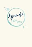 AGENDA Journalier 2020 - 2021: sept 2020 à août 2021| planificateur, semainier format A5| Convient aux Lycéens & Collégiens