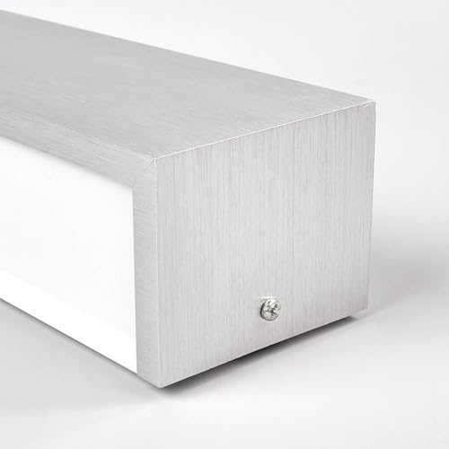 Lindby Applique A Led Ranik, 40 Cm, Color Alluminio, Metallo - 7
