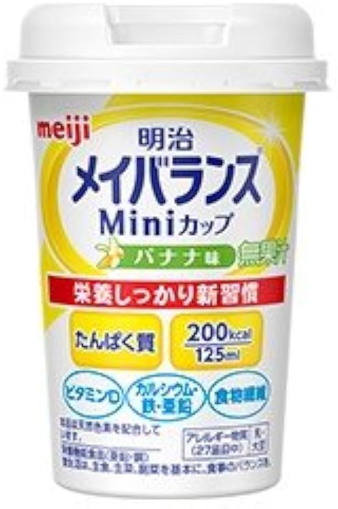 Amazon.co.jp: Meiji May Balance Mini Cup, Banana Flavor, 4.1 fl oz