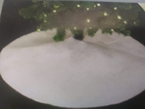Couverture de sapin de Noël Ø 100 cm I Blanc I Couverture d'arbre pour sapin de Noël I Sous-couverture jupe pour sapin de Noël I Jupes d'arbre de Noël I Décoration de Noël Cover