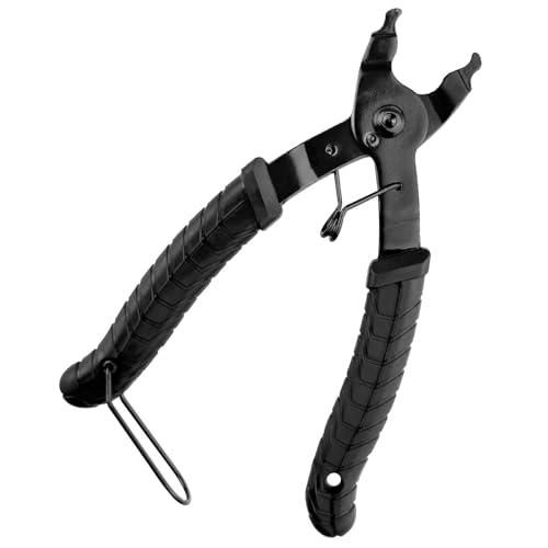 Bike Link Plier,Pince Chaîne de Vélo Outil de Démontage de Maillon Rapide et Dérailleur Compatible avec les Chaînes de Vélo 7,8,9,10,11,12 Vitesses pour...