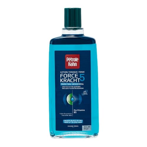 Pétrol Hahn Lotion tonique force 5 Kracht protection cheveux blancs ou gris - La bouteille de 300ml