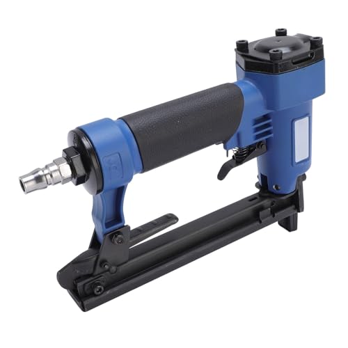 1/4-1/2in Brad Nailer,1 Hand,Split Structure,Safety,100pcs Capacity,8bar Pressure,NPT 1/4in Inlet,Quick Connect,for Cabinets,Ceiling Repair,Doors,Effective Woodworking