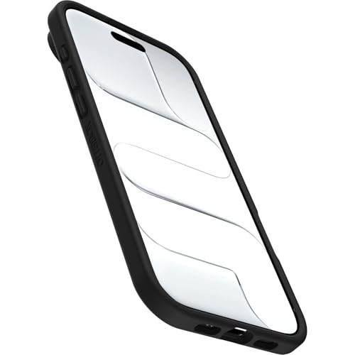 Image of OtterBox React MagSafe Case for iPhone Air, Clear /Black | Shockproof, drop-proof, ultra-slim, protective case, tested to military standard