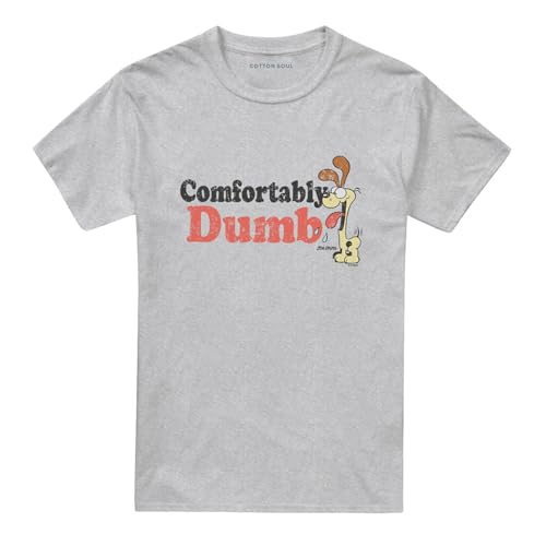 T-Shirt Mixte Garfield Comfortably Dumb en Coton Confortable - 3