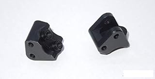 SSD RC Aluminum Link Mounts for SCX10 II (Black)