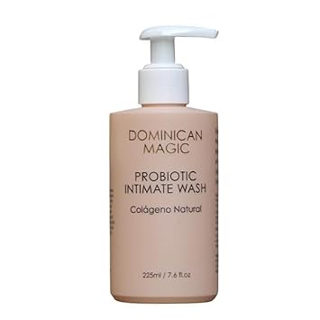 DOMINICAN MAGIC Probiotic Intimate Wash | Natural Collagen & Aloe Vera | pH Balancing Feminine Wash for Intimate Health & Hygiene | Fragrance-Free & Gentle for Sensitive Skin | Colageno Natural 6