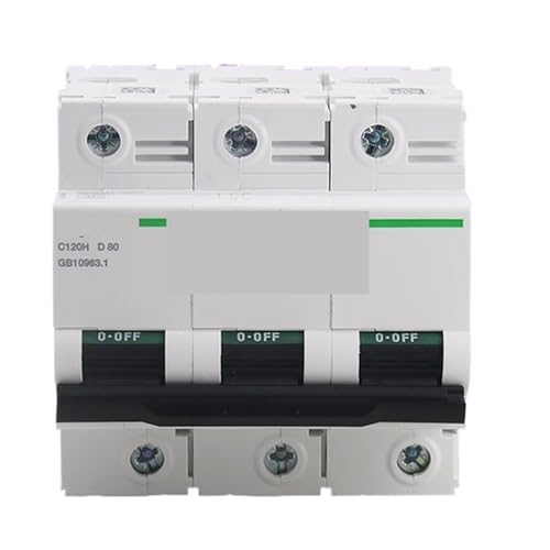 Disjoncteur miniature C120H interrupteur pneumatique 80A tripolaire A9N19814 courbe D