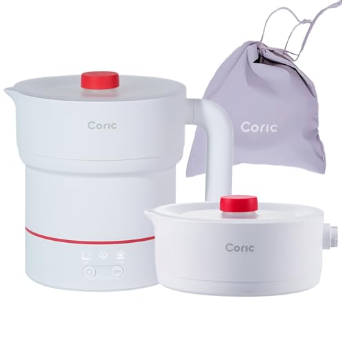 CASTSTRIKE 1.8L Foldable Electric Kettle with Dual Voltage