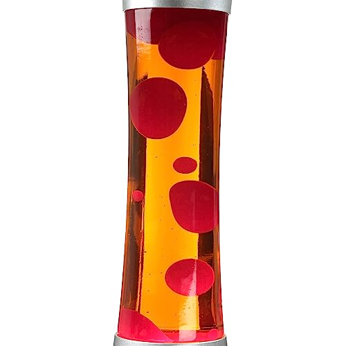 Lámpara de lava retro Sandro de cera roja como regalo original de decoración 4