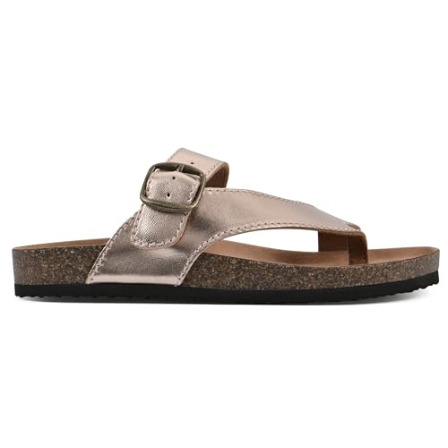 Image of WHITE MOUNTAIN Carly Signature Comfort-Molded Footbed Sandal