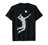 Volleyball Player Boys Youth Men T-Shirt