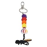 Collar de Mordedor, Colgante de Mordedor de bebé Colorido Multifuncional para Exteriores (Tipo C)