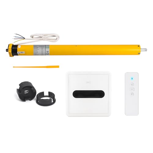 AM45 Electric Retractable Awning Motor for Motorized Retractable Awning for 2.5"(63mm) Aluminum Tube,Patio/Pergola Awning Shade Blinds,DIY Electric Remote Control Awnings