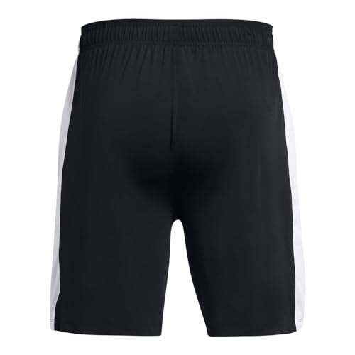 Under Armour Men's Train Stretch 2.0 Shorts, (001) Black/White/White, Large - Image 6